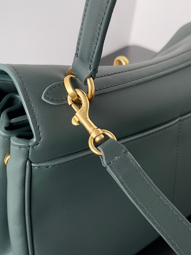 Balenciaga Rodeo Handbag smooth calfskin 795457 lake green