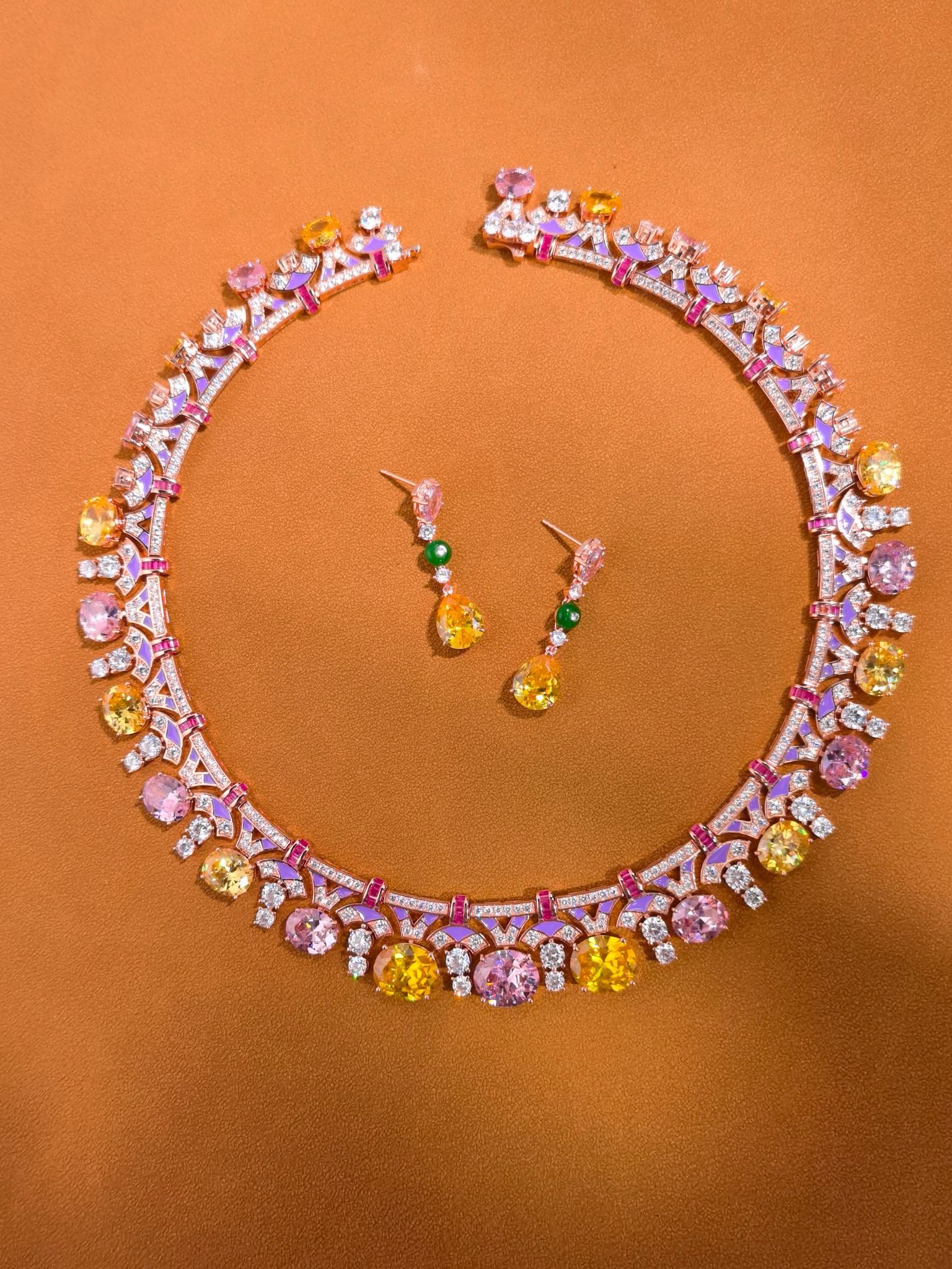 BVLGARI necklace&Earring CE16508