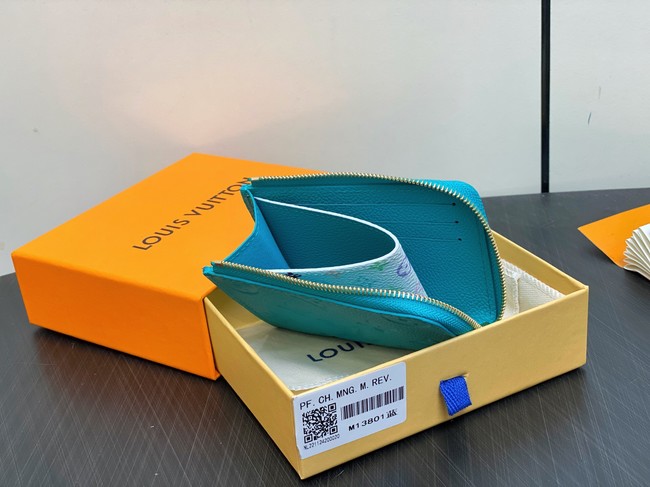 Louis Vuitton Card Holder Recto Verso M13801 blue