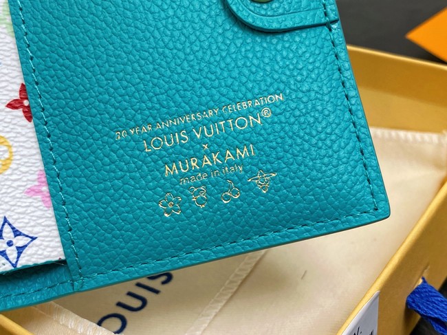 Louis Vuitton LV x TM Lisa Wallet M14089 Kabira Blue