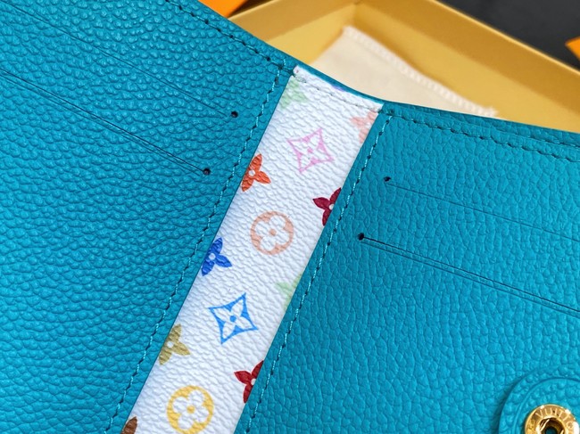Louis Vuitton LV x TM Lisa Wallet M14089 Kabira Blue