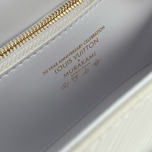 Louis Vuitton Twist MM M13243 white