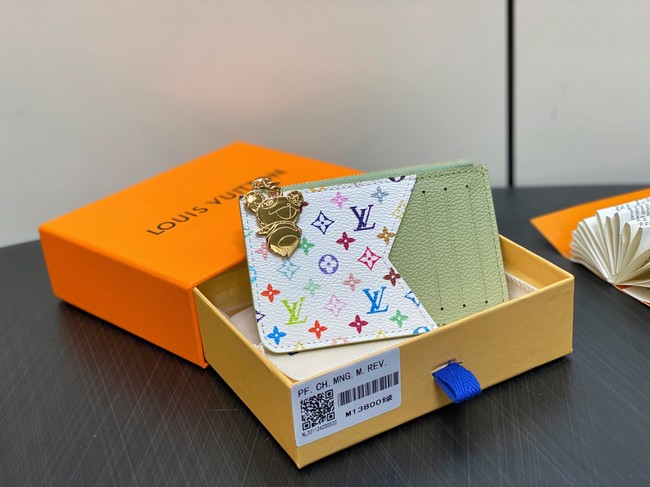 Louis Vuitton LV x TM Romy Card Holder M13800 Green Tea