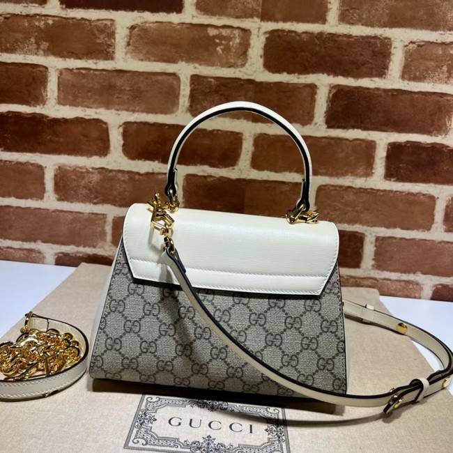 GUCCI HORSEBIT 1955 MINI BAG 703848 white