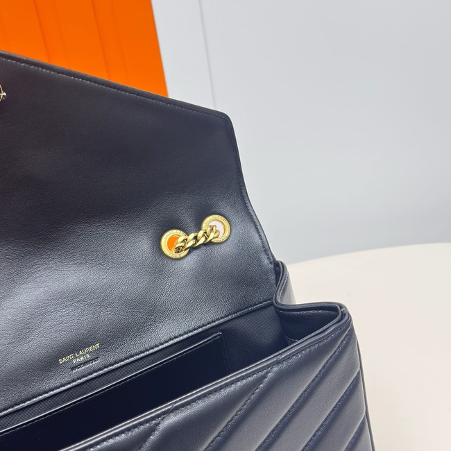 SAINT LAURENT LOULOU MEDIUM IN MATELASSE LAMBSKIN 801439 black