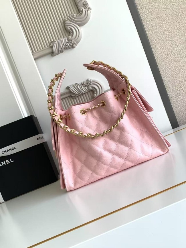 CHANEL 25 SMALL HANDBAG AS5293 Light Pink