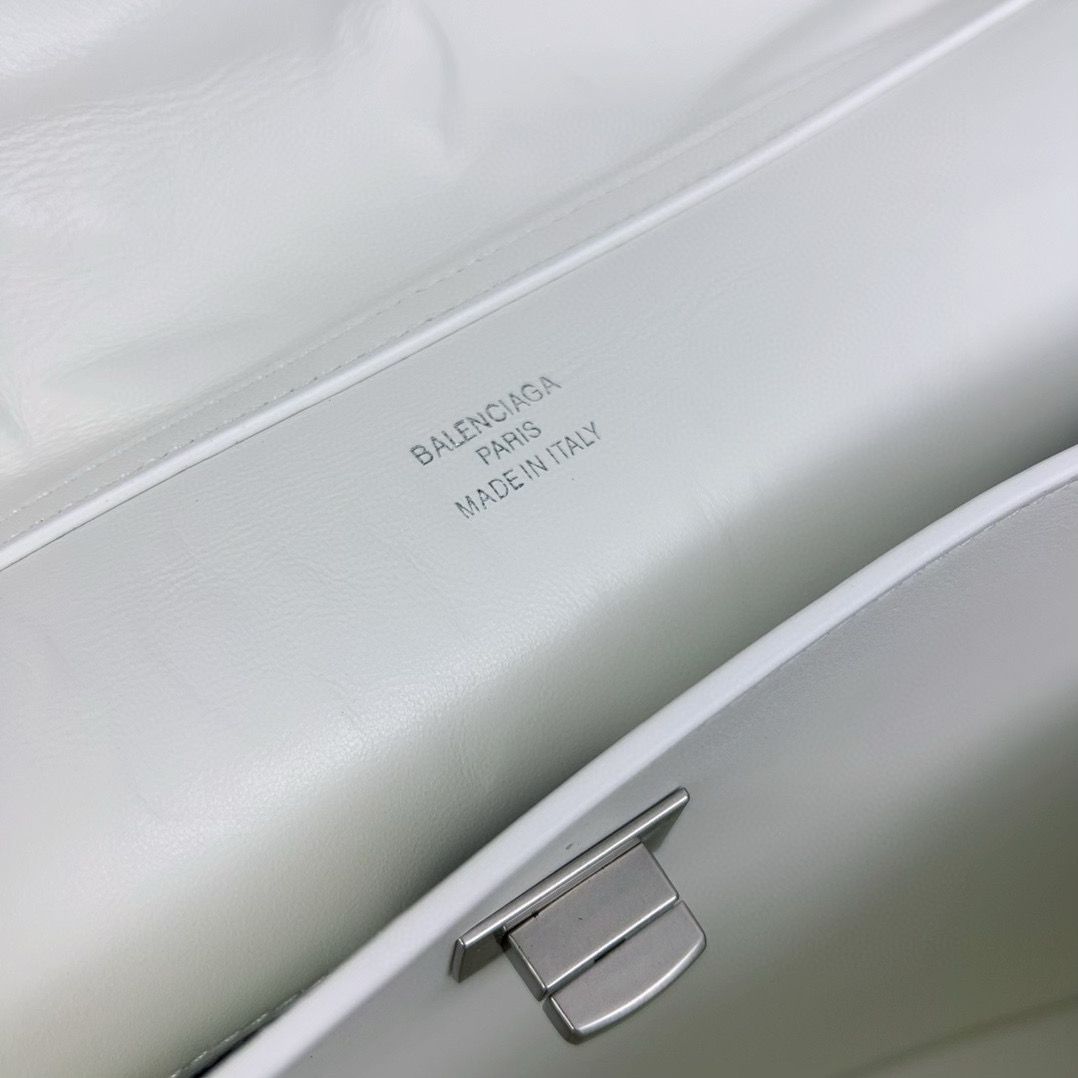 Balenciaga Rodeo Handbag Large smooth calfskin 795459 White Balenciaga Rodeo Handbag Large smooth calfskin 795459 White
