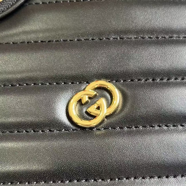 GUCCI GG MARMONT SMALL SHOULDER BAG 751628 BLACK