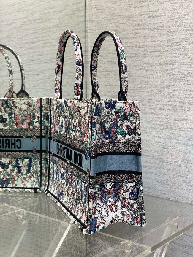Medium Dior Book Tote Embroidery Embroidery M1296ZTDT-2