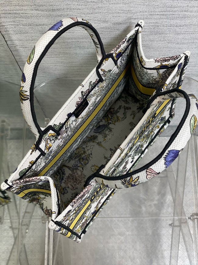 Medium Dior Book Tote Embroidery Embroidery M1296ZTDT-3