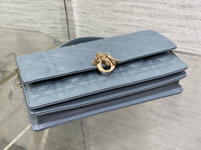 My Dior Mini Bag Cannage Lambskin S0980ONMJ Cloud Blue