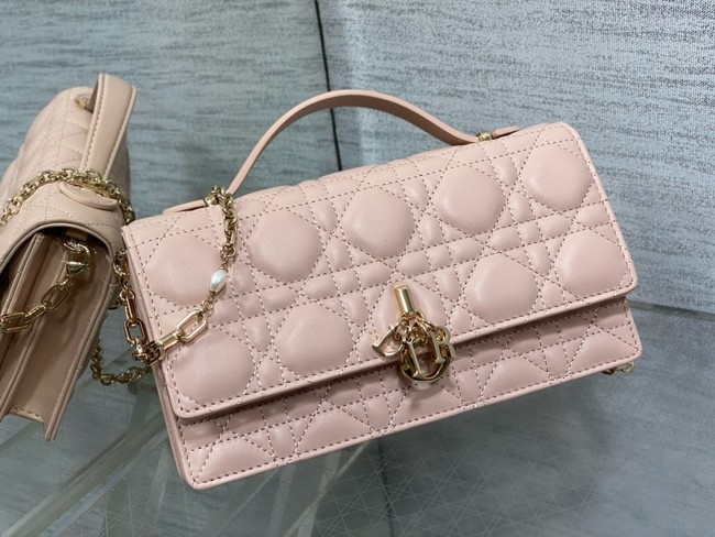 My Dior Mini Bag Cannage Lambskin S0980ONMJ Powder Pink