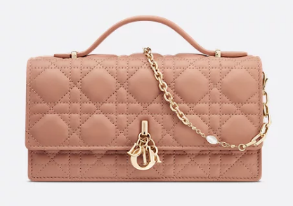 My Dior Mini Bag Cannage Lambskin S0980ONMJ Rose des Vents
