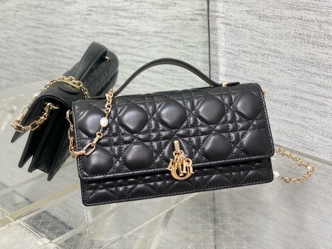 My Dior Mini Bag Cannage Lambskin S0980ONMJ black