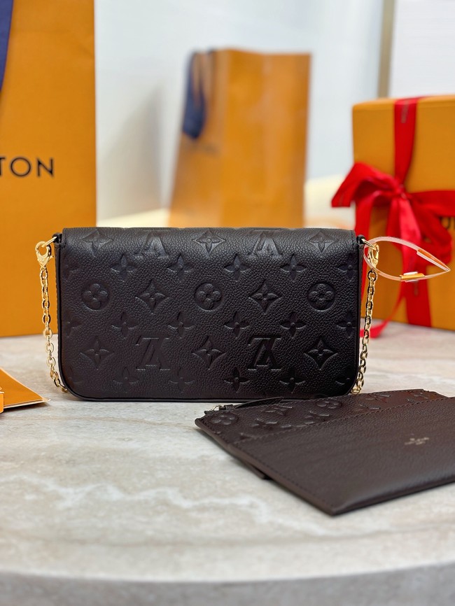 Louis Vuitton Felicie Pochette M14193 Chocolate