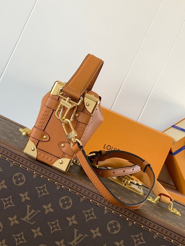 Louis Vuitton Side Trunk MM M25160 gold brown