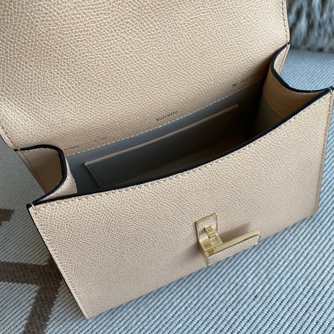 Valextra Iside Top Handle Medium Bag 56028 CASHMERE BEIGE