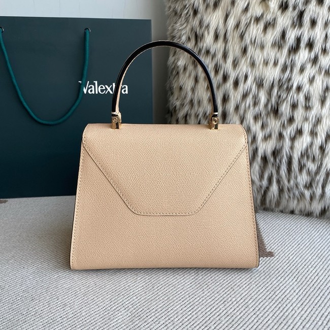 Valextra Iside Top Handle Medium Bag 56028 CASHMERE BEIGE