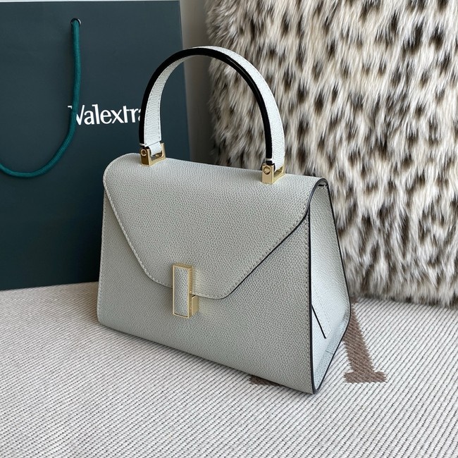 Valextra Iside Top Handle Medium Bag 56028 OFF WHITE