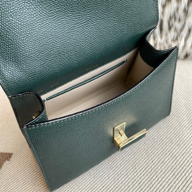 Valextra Iside Top Handle Medium Bag 56028 VALEXTRA GREEN