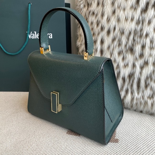 Valextra Iside Top Handle Medium Bag 56028 VALEXTRA GREEN