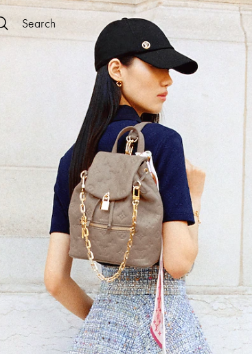 Louis Vuitton Coussin Backpack PM M13358 Gray Louis Vuitton Coussin Backpack PM M13358 Gray