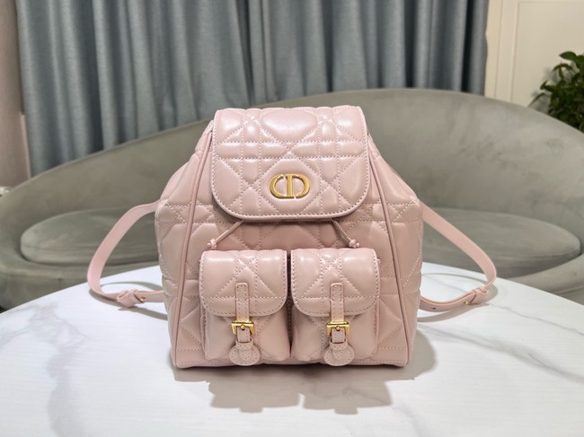 DIOR Medium Dior Caro Backpack M6301UN pink