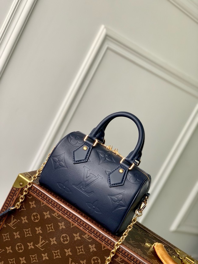 Louis Vuitton Speedy Bandouliere 20 M14200 Navy