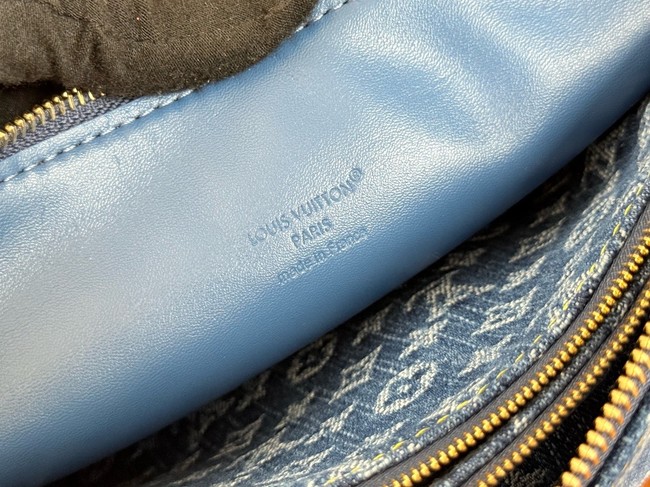 Louis Vuitton NEW LV x TM Coussin PM M14978 Monogram cherry denim