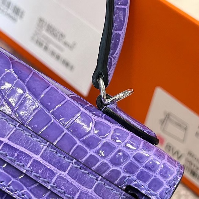 Hermes Kelly Shoulder Bags Nile crocodile leather KL2766-1