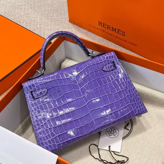 Hermes Kelly Shoulder Bags Nile crocodile leather KL2766-1