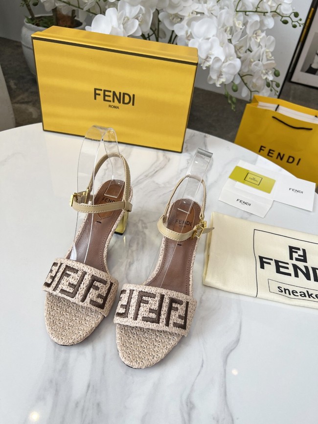 Fendi WOMENS SANDAL Heel 6.5CM 44965-3