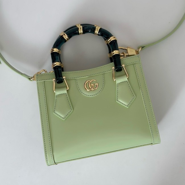 GUCCI BAMBOO DIVA SMALL BAG 832938 green