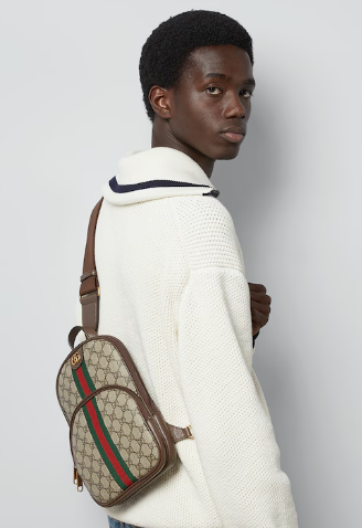 Gucci Ophidia small slingbag 779915 Brown