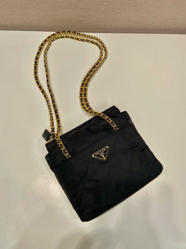 Prada Re-Edition nylon shoulder bag 1BD647 black