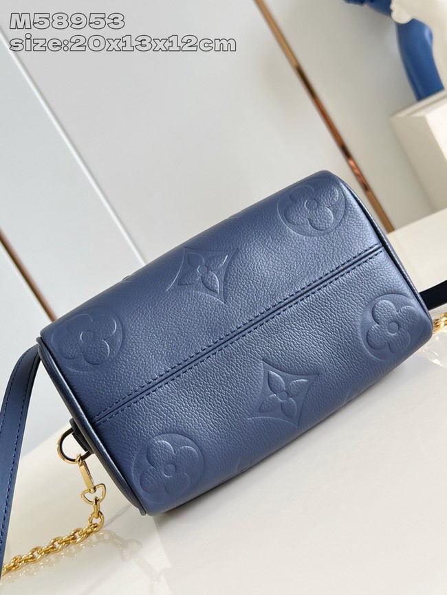 Louis Vuitton Speedy Bandouliere 20 M14200 Navy