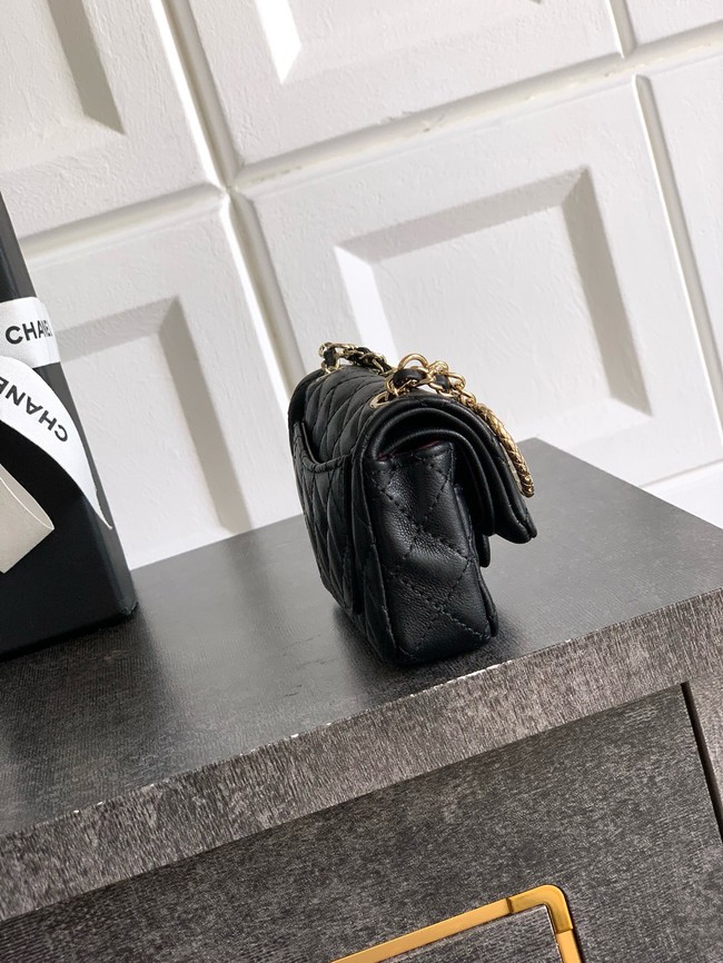 Chanel Classic Mini Bag with hook AP4760 black