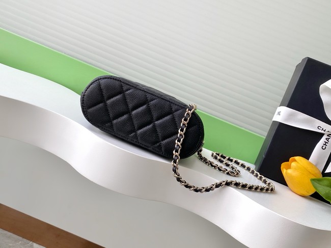 Chanel MINI TOTE BAG Calfskin AS4742 black