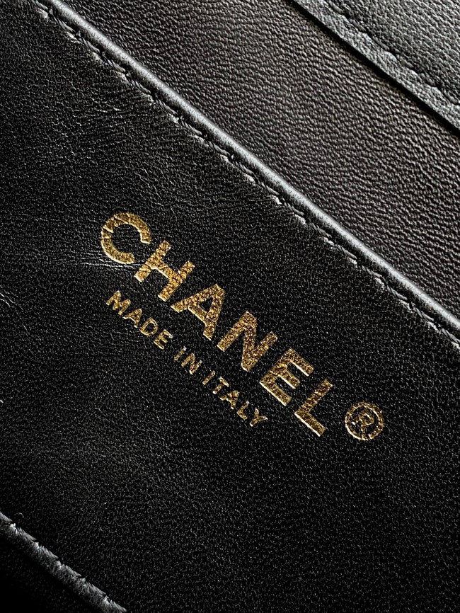 CHANEL Large Flap Bag AS5642 black
