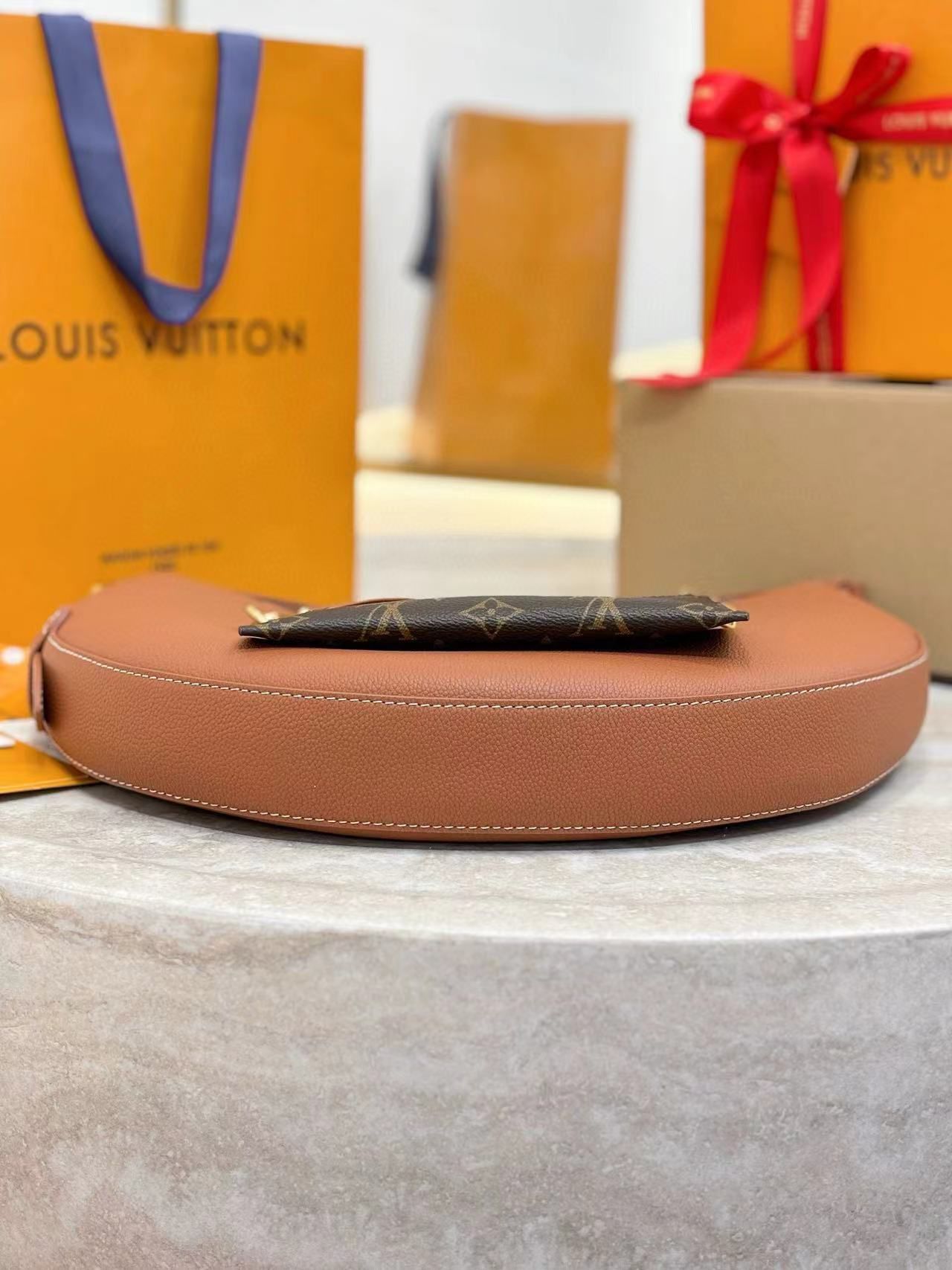 Louis Vuitton Low Key Cookie MM M14642 Brown