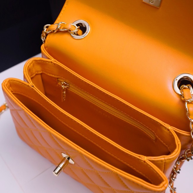 CHANEL mini Flap Bag With Top Handle 4654-9