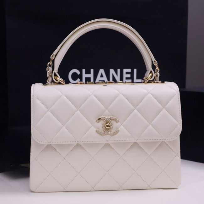 CHANEL small Flap Bag With Top Handle 92236-7