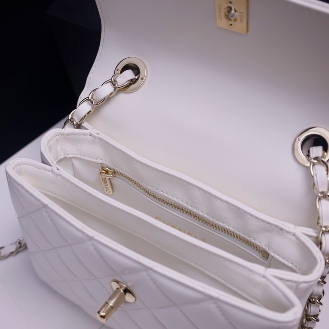 CHANEL small Flap Bag With Top Handle 92236-9