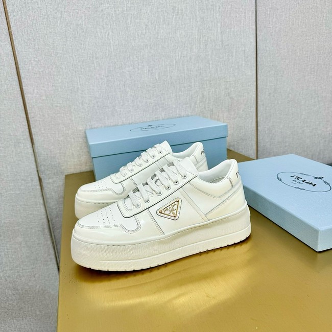 Prada Downtown Bold leather sneakers 45032-2