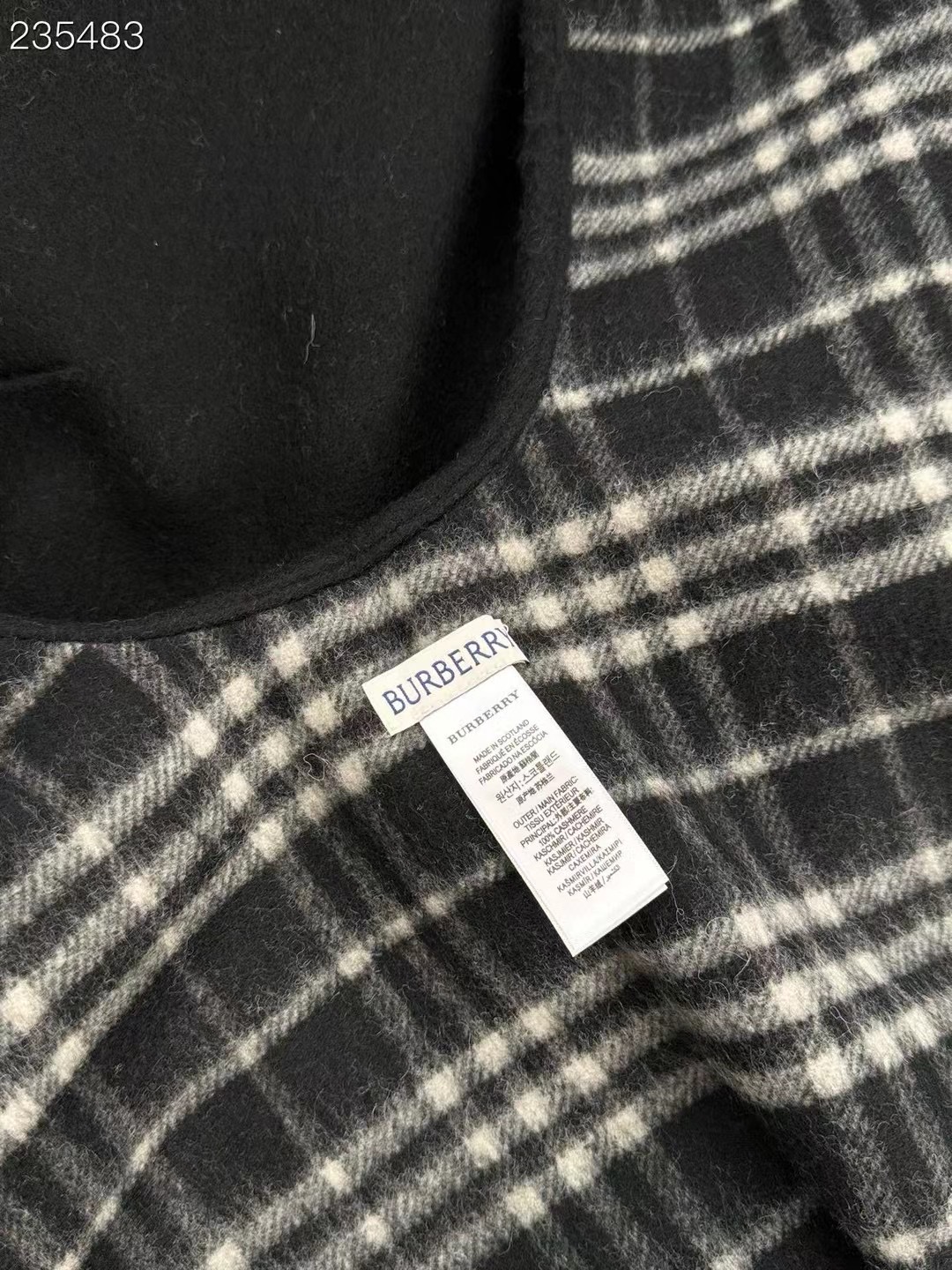 Burberry Cape Double-sided cashmere FDC35910