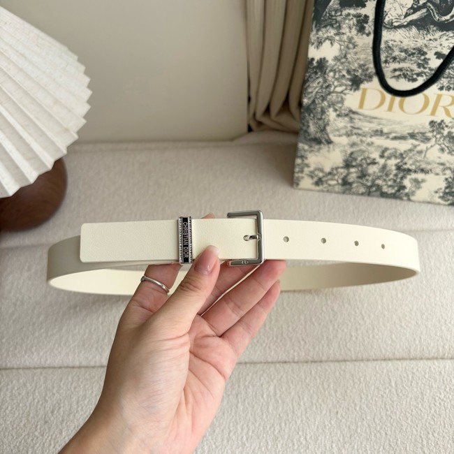 Dior Night Code Belt mooth Calfskin 25 MM B0165