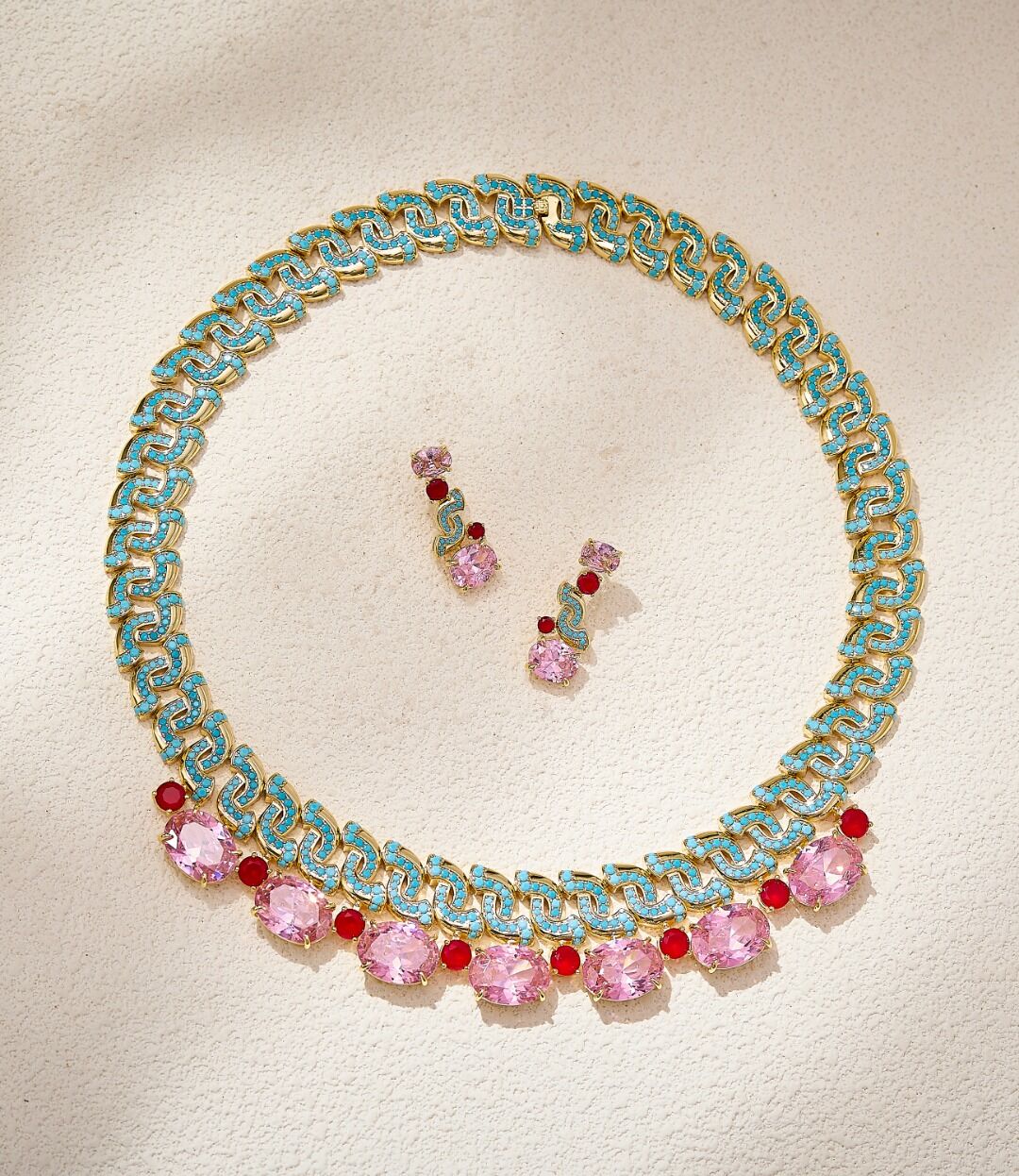 BVLGARI necklace&Earring CE81740