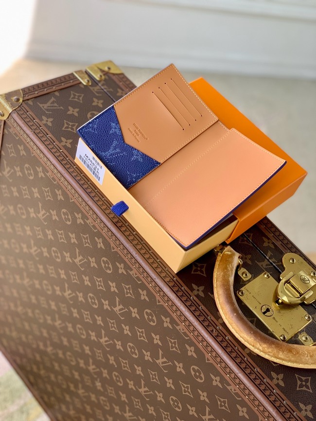 Louis Vuitton Passport Cover M26831 blue