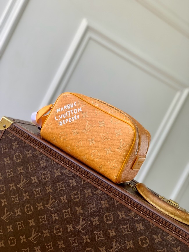 Louis Vuitton Mini Dopp Kit M27158 Saffron Yellow