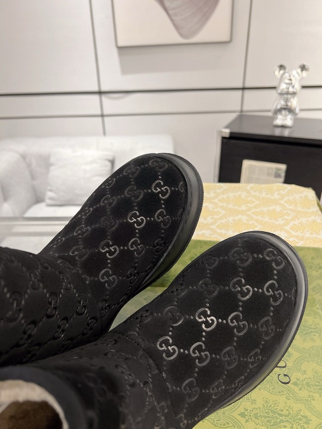 Gucci Womens boot with merino wool lining 857912-5